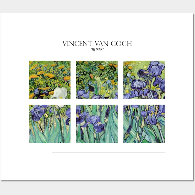 Irises by Van Gogh Wall Art by Laevs